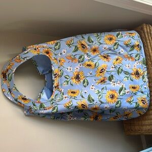 Vera Bradley Sunflower Sky ReActive Collapsible Hamper Tote